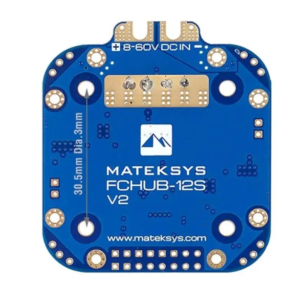 XCLASS-Sistema Matek PDB, Placa de Salida de 12V, Sensor de Corriente 440A, 3-12S, Original, para Cuadricóptero RC FPV, Multicóptero
